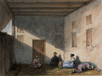 Prison Scene by Lieutenant Vincent Eyre